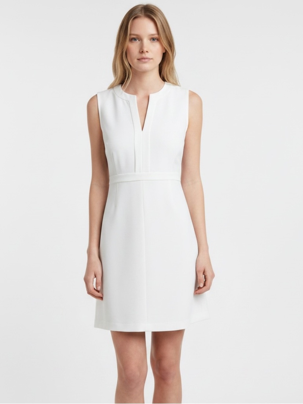 Diane Von Furstenberg DVF Fleur Mini Dress Off White 4 Minimalist Quiet Luxury
